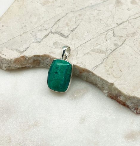 A photo of the Chrysocolla Pendant product