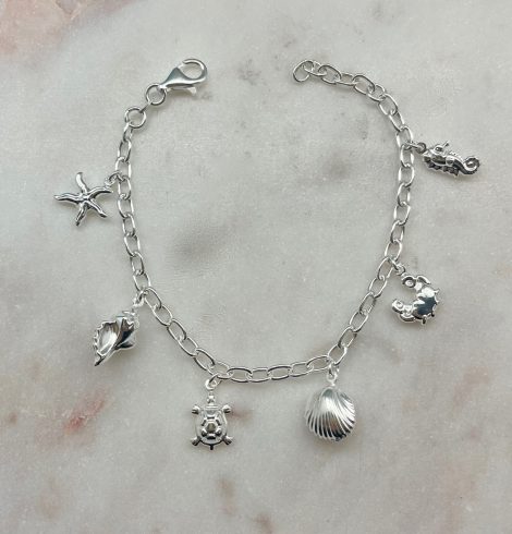 A photo of the Nautical Charm Bracelet product