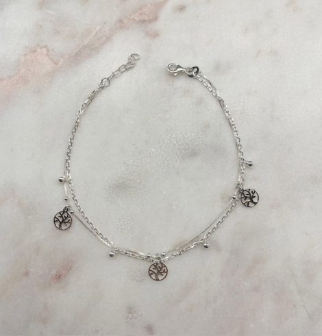 A photo of the Tree Of Life Anklet product