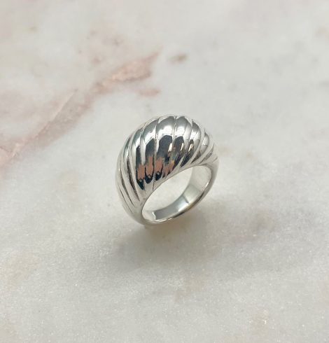 A photo of the Sterling Silver Graduated Twist Ring product
