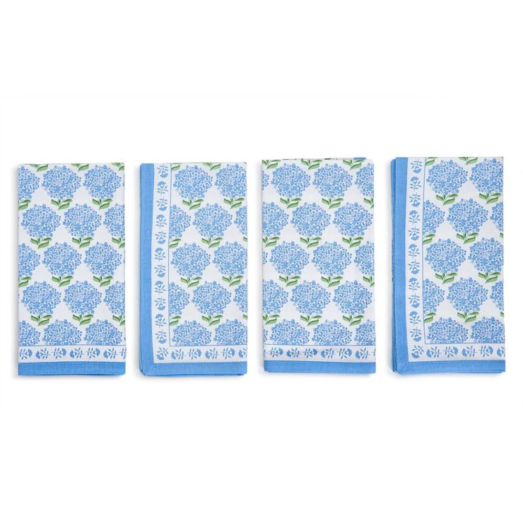 A photo of the Hydrangea Cloth Napkins product