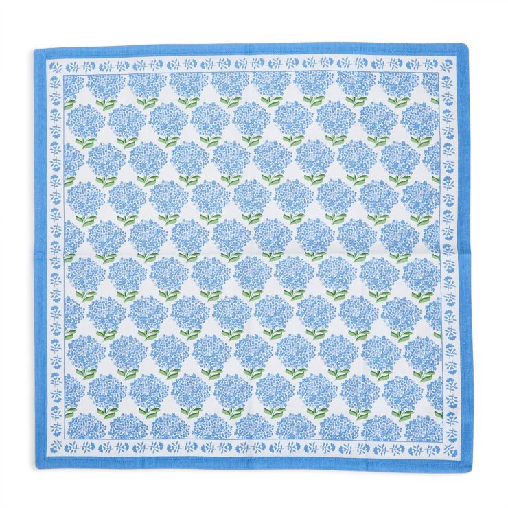 A photo of the Hydrangea Cloth Napkins product