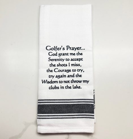 A photo of the Golfer's Prayer Towel product