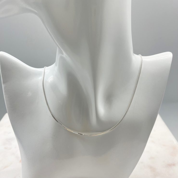 A photo of the Simple Sterling Silver Box Chain product