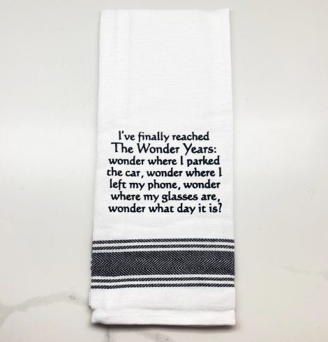A photo of the The Wonder Years Towel product