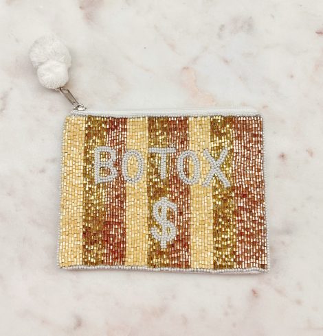 A photo of the Botox Beaded Coin Pouch product