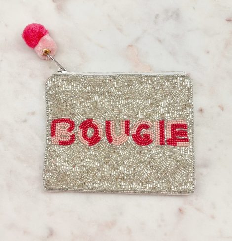 A photo of the Bougie Beaded Coin Pouch product