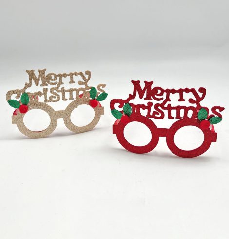 A photo of the Merry Christmas Party Glasses product