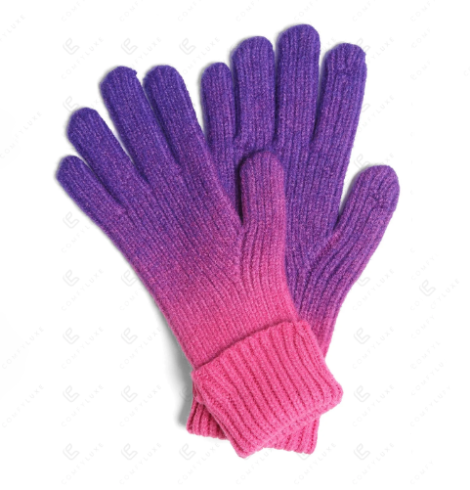 A photo of the Color Gradient Knit Gloves product