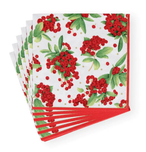 A photo of the Christmas Berry Luncheon Napkins product