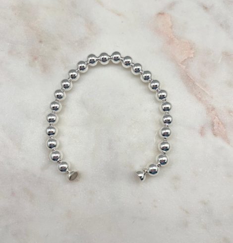 A photo of the 8mm Magnetic Ball Bracelet product