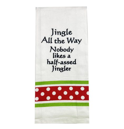 A photo of the Jingle All the Way Towel product