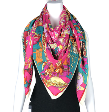 A photo of the Magical Places Scarf in Rose product