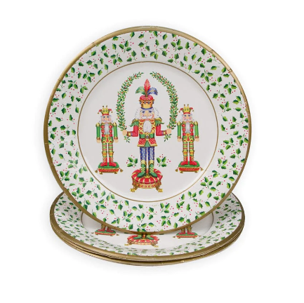 A photo of the Nutcracker Christmas Dinner Plates product