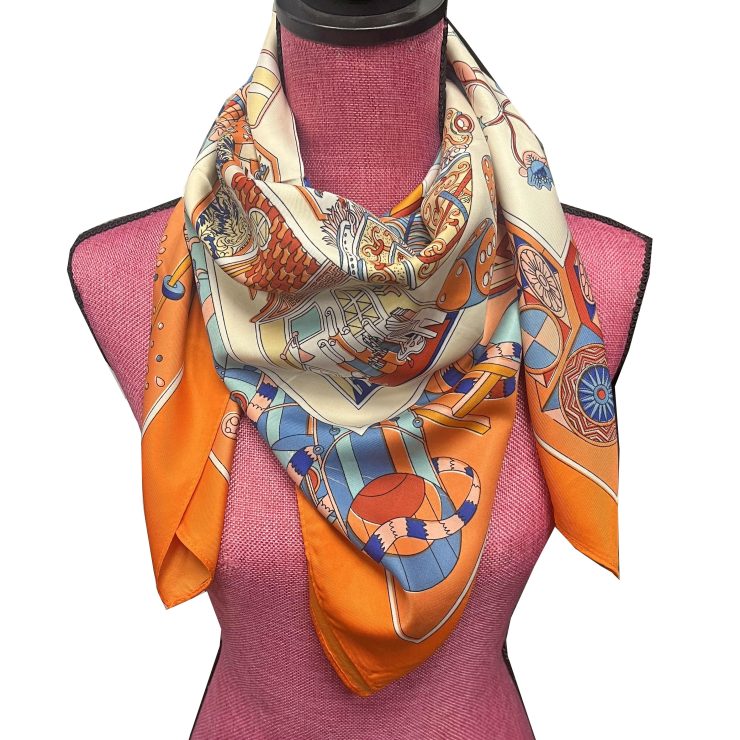 A photo of the Roll The Dice Scarf product