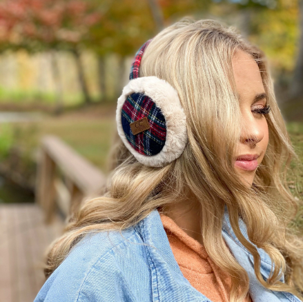 A photo of the Tartan Earmuffs product