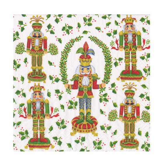 A photo of the Nutcracker Christmas Luncheon Napkins product