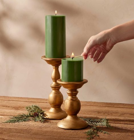 A photo of the Frasier Fir Pillar Candle product