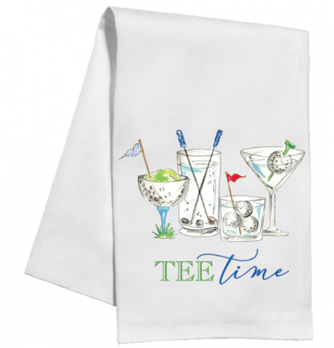A photo of the Tee Time Kitchen Towel product