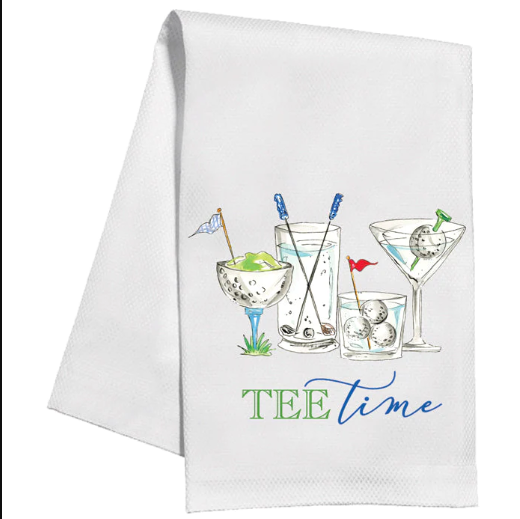 Funny Kitchen Towels, Fun Dish Towels with Wine Alcohol Drink