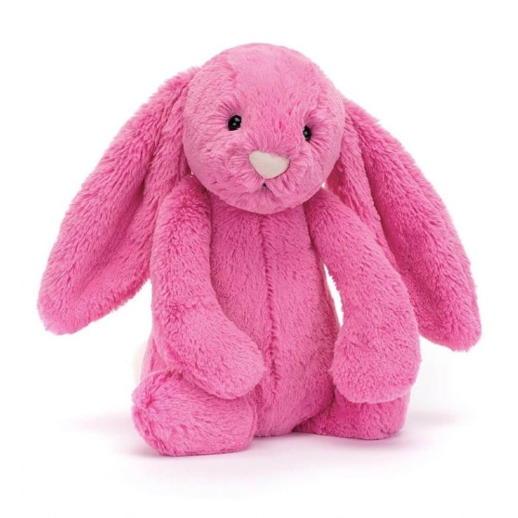 A photo of the Bashful Bunny in Hot Pink product