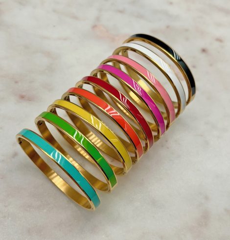 A photo of the Colorful Enamel Bracelet product