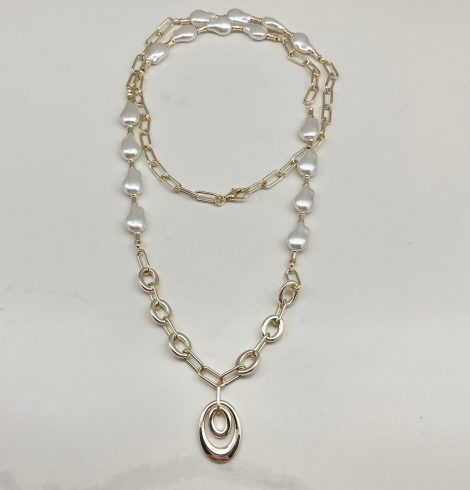 A photo of the Laney Pearl Necklace product