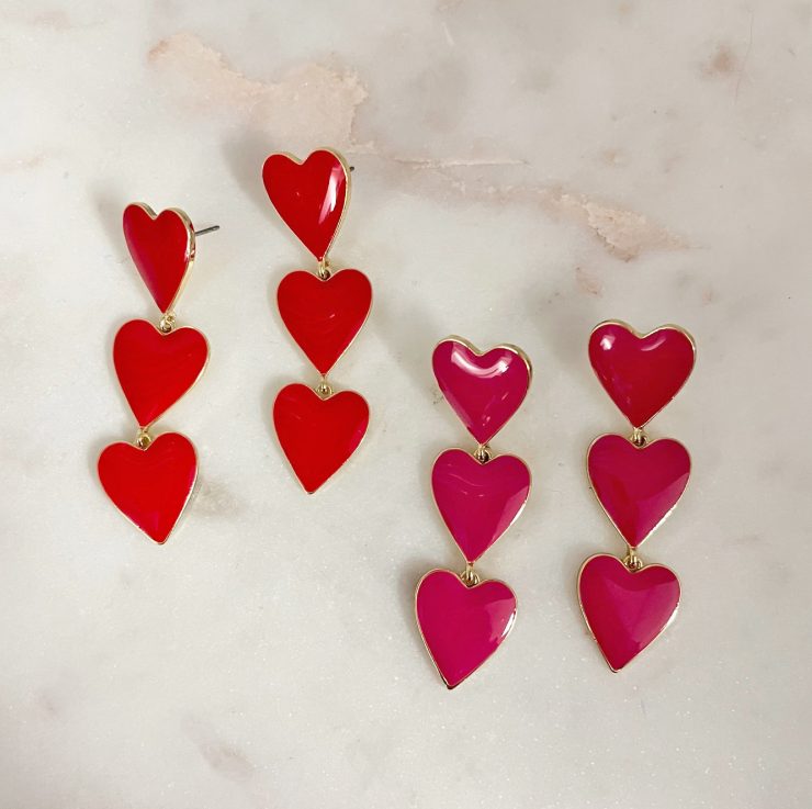 A photo of the Lots Of Love Earrings product