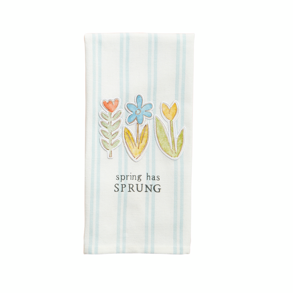 A photo of the Spring Has Sprung Kitchen Towel product