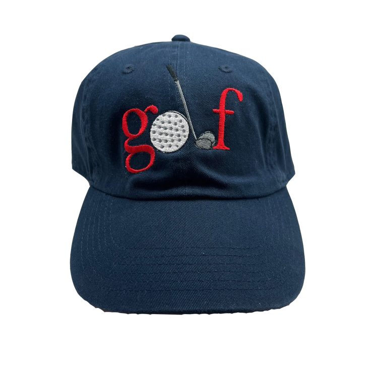 A photo of the Golf Hat in Navy product