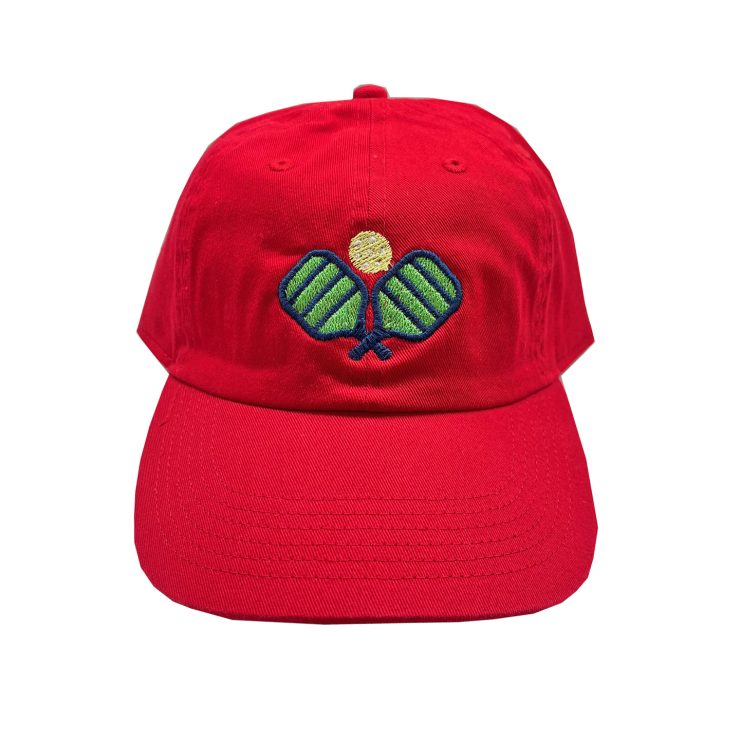 A photo of the Pickleball Hat in Red product