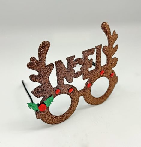 Noel Reindeer Party Glasses A photo of the Noel Reindeer Party Glasses product