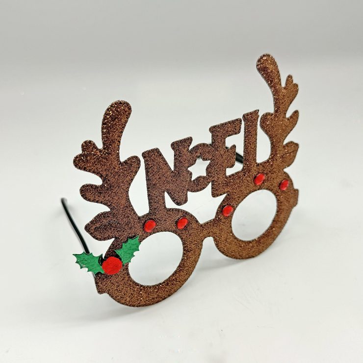 A photo of the Noel Reindeer Party Glasses product