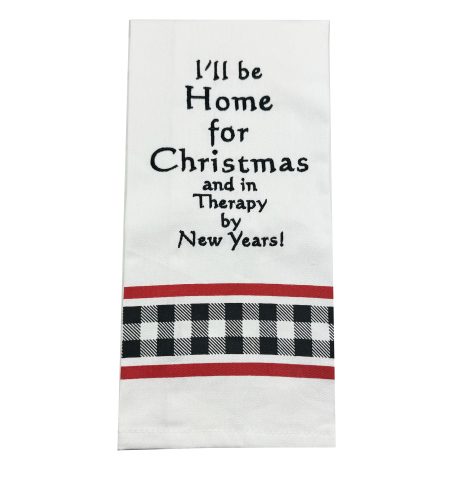 Home For Christmas Towel A photo of the Home For Christmas Towel product