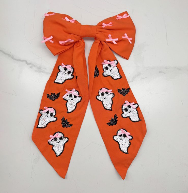 A photo of the Bats & Ghosts Hair Bow product