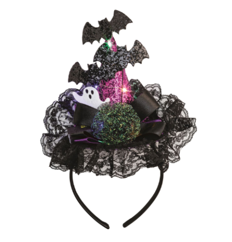 A photo of the Witch Light Up Tacky Headband product