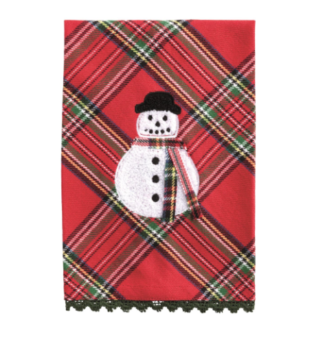 Snowman Bouclé Icon Towel A photo of the Snowman Bouclé Icon Towel product