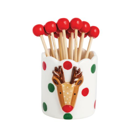 A photo of the Reindeer Toothpick Holder product