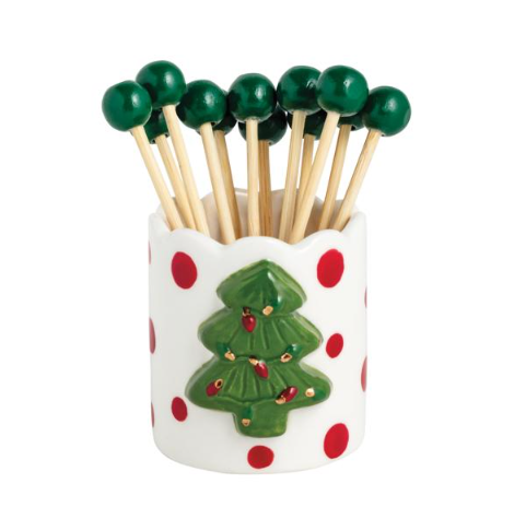 Christmas Tree Toothpick Holder A photo of the Christmas Tree Toothpick Holder product