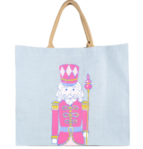 Candy Nutcracker Carryall Tote A photo of the Candy Nutcracker Carryall Tote product