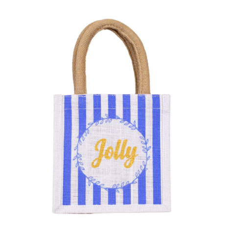 A photo of the Jolly Stripe Petite Gift Tote product