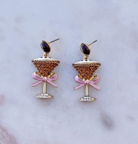Espresso Martini Earrings A photo of the Espresso Martini Earrings product