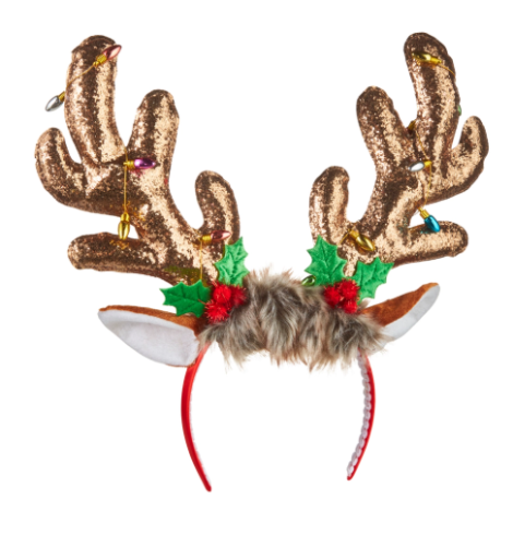 Reindeer Antler Headband A photo of the Reindeer Antler Headband product
