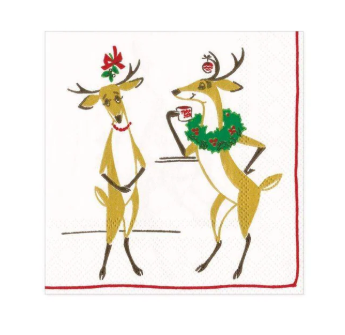 A photo of the Mistletoe Meets Toddy Cocktail Napkins product