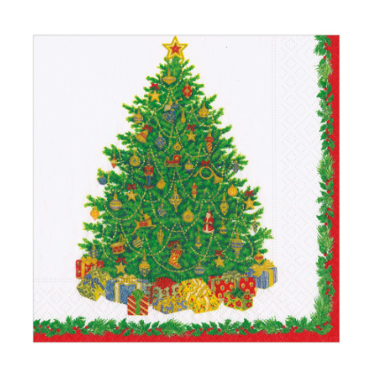 A photo of the Christmas Tree Luncheon Napkins product
