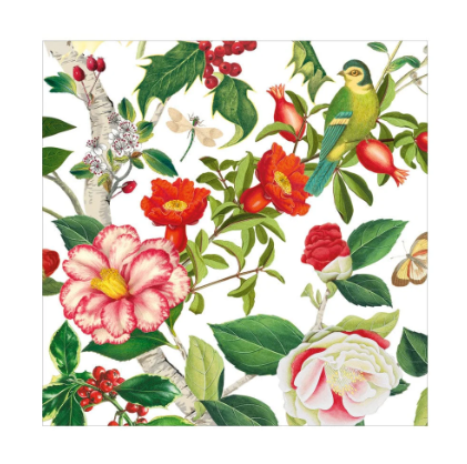 A photo of the Christmas Chinoiserie Luncheon Napkins product