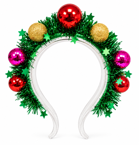 A photo of the Tinsel Ball Party Headband product